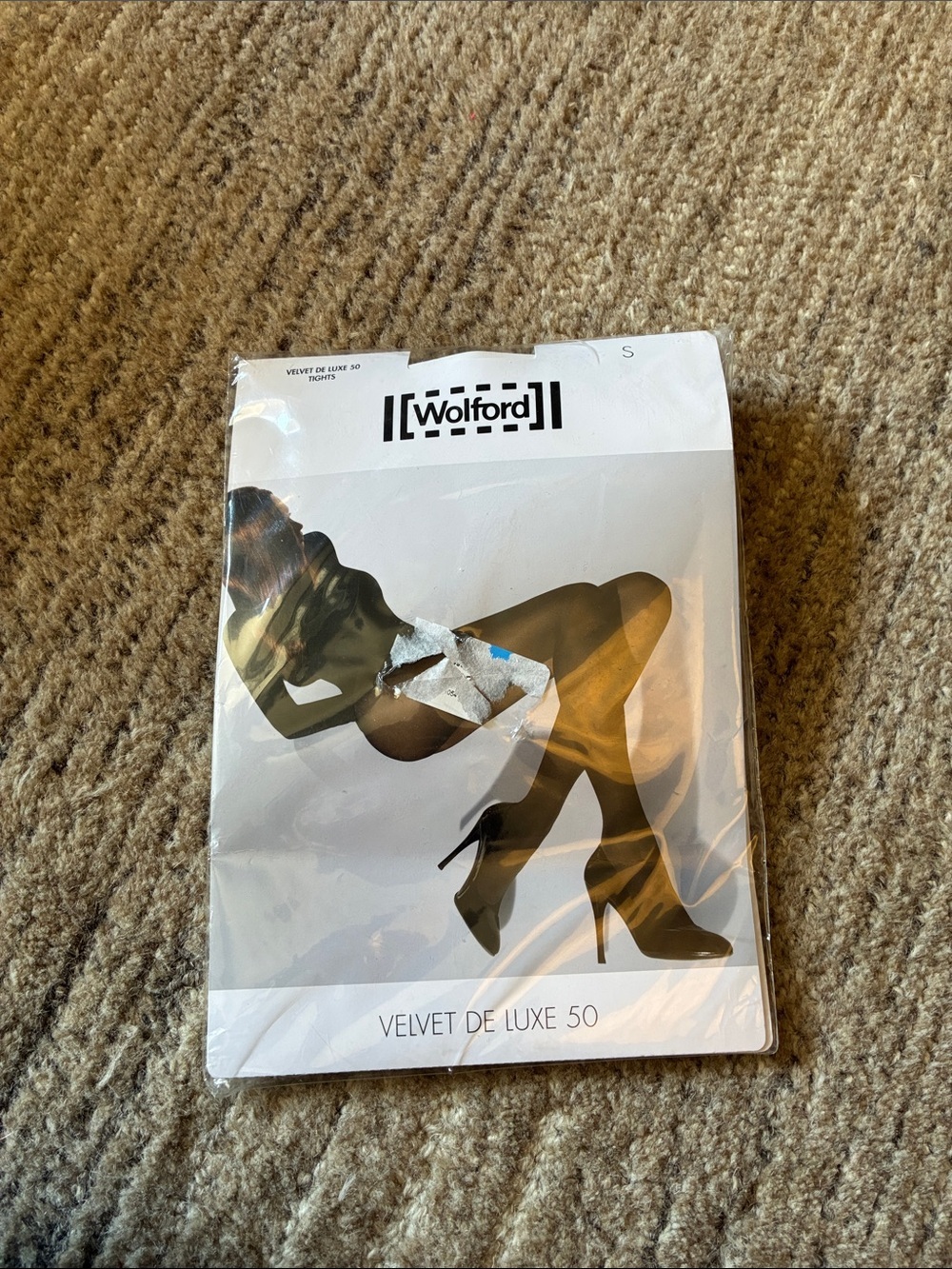 Wolford Women’s Velvet de Luxe 50 Tights Size S NIP